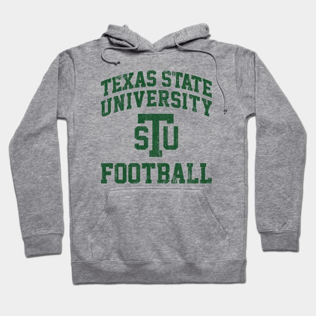 Texas State Football - Necessary Roughness (Variant) Hoodie by huckblade